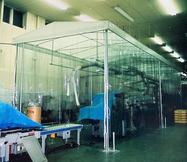 ビニールカーテン・ビニール間仕切り